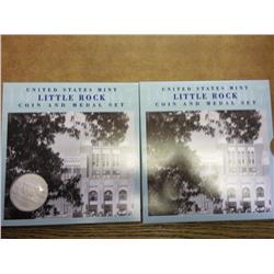 2007 Littel Rock Coin And Medal Set (UNC $)