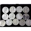 Image 2 : 13 Assorted Mercury Dimes