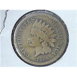 1860 Indian Head Cent