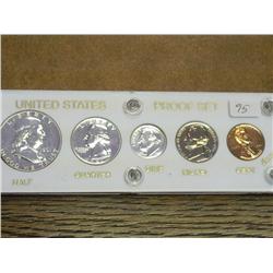 1961 US Silver Proof Set In Capital Plastics Case