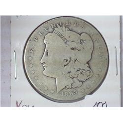 1893-O Morgan Silver Dollar (Key Date)