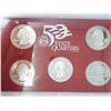 Image 2 : 2004 US 50 State Quarter Silver Proof Set