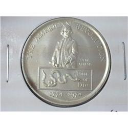 Sam Adams 1/2+ Oz Silver Token (UNC)