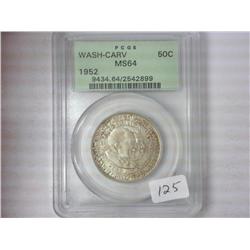 1952 Washington Carver Half PCGS MS64