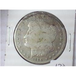 1890-CC Morgan Silver Dollar