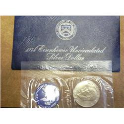 1974 Ike UNC Dollar (Blue Pack)