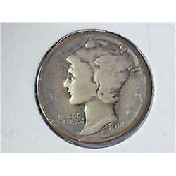 1917-S Mercury Dime