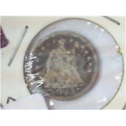 1853 Seated Liberty Half Dime