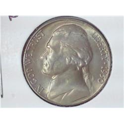 1950-D Jefferson Nickel (Key Date) UNC