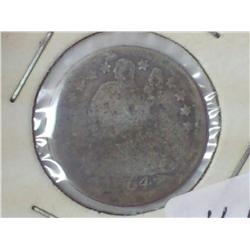 1854 Seated Liberty Dime