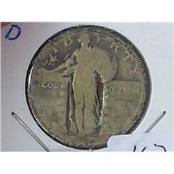 1928-D Standing Liberty Quarter