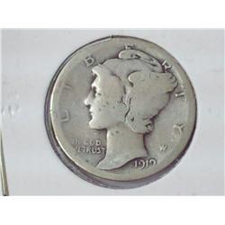 1919-D Mercury Dime