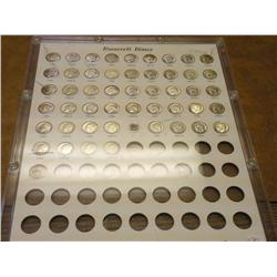 Roosevelt Dime Set In Capital Plastics 1946-64