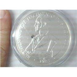 1983 Panama 20 Balboas Silver Coin (KM-93) Proof