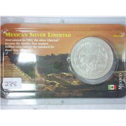 1994 Mexico Silver Libertad 1 Oz. Coin (UNC)