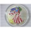 Image 1 : 1995 American Silver Eagle (UNC) Colorized
