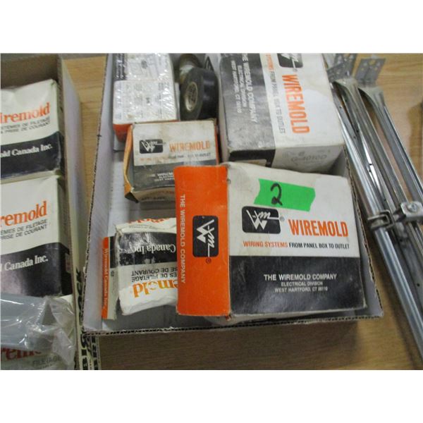 BOX C/W HARDWARE & ELECTRIC SUPPLIES