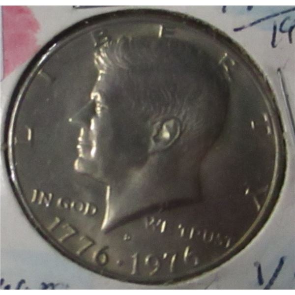 1776 - 1976 USA KENNEDY HALF DOLLAR