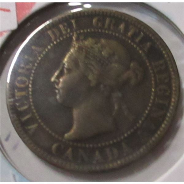 1893 VICTORIAN CANADA LARGE PENNY TOKEN