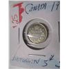 Image 7 : 1901 CANADA VICTORIAN SILVER FIVE CENT