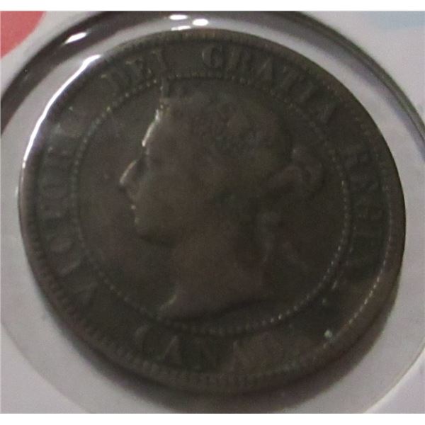 1896 CANADA VICTORIAN LARGE PENNY