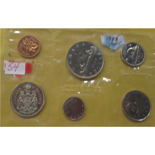1968 PROOF CANADA MINT SEALED COIN SET