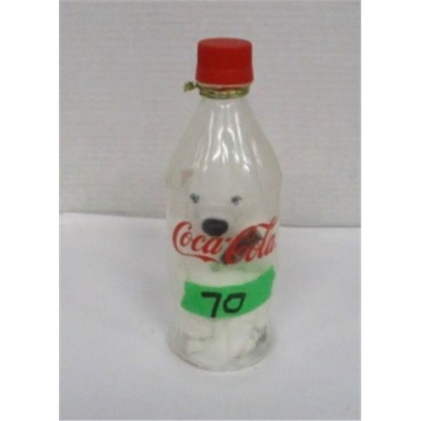 COCA COLA BEAR IN BOTTLE