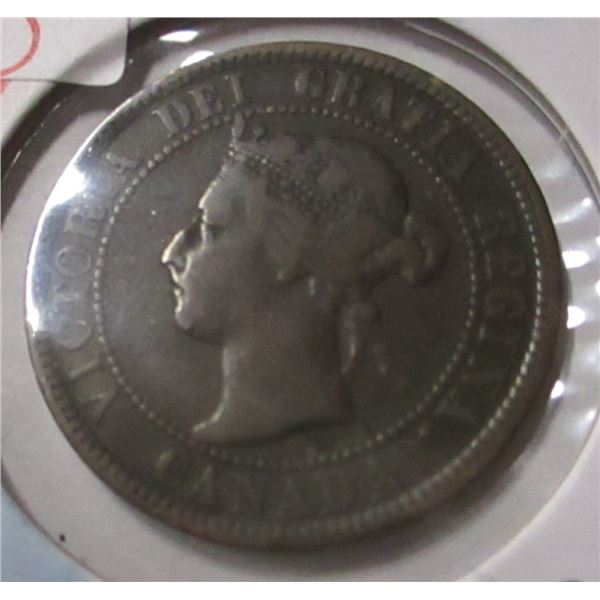 1901 CANADA VICTORIAN LARGE PENNY