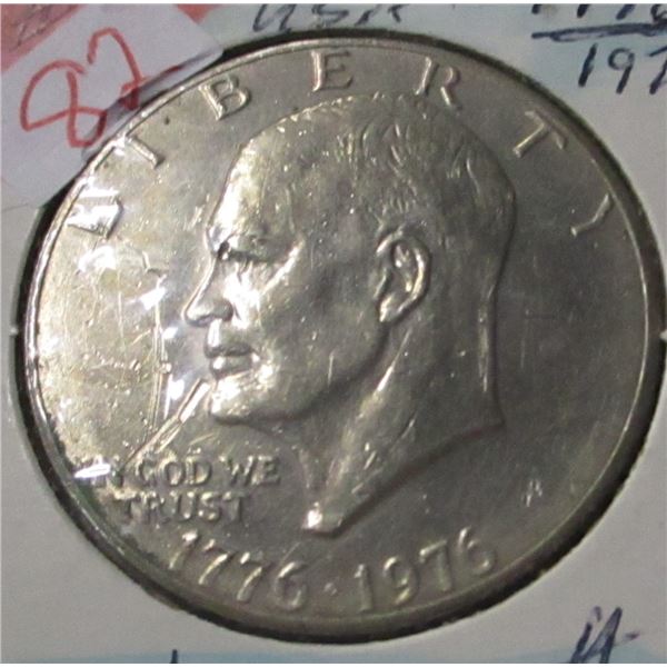 1776 - 1976 EISHENHOWER USA LIBERTY DOLLAR