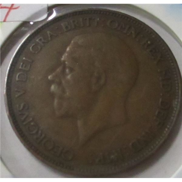 1935 KING GEORGE V LARGE PENNY TOKEN