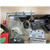Image 2 : BOX C/W GATE LATCH, OIL FILTER, ETC
