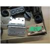 Image 3 : BOX C/W GATE LATCH, OIL FILTER, ETC