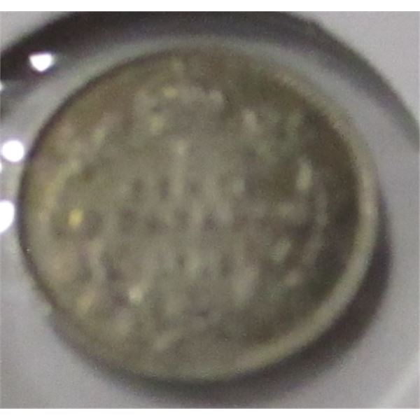 1912 CANADA KING GEORGE V SILVER FIVE CENT