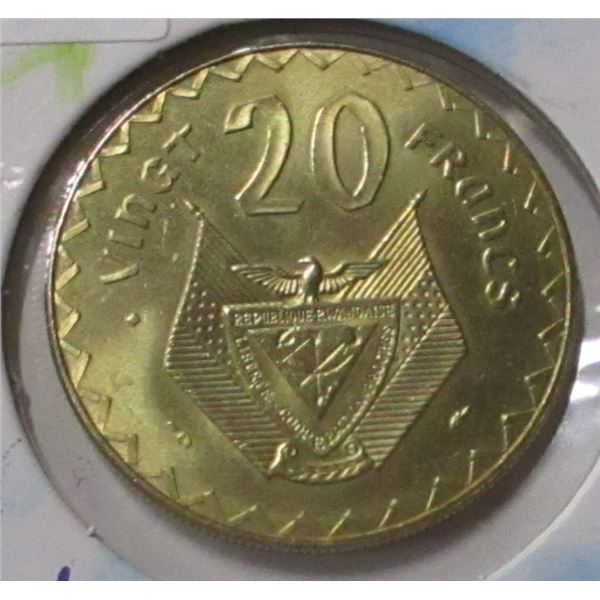 1977 CH/BU 20 FRANCS