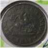 Image 1 : 1854 PROVINCE OF CANADA ONE PENNY TOKEN
