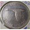 Image 1 : 1967 CANADA GOOSE SILVER DOLLAR