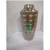Image 2 : GOLD TONE VASE (APPROX. 16" HIGH)