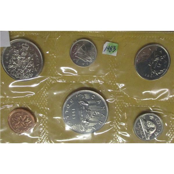 1983 PROOF CANADA MINT SEALED COIN SET