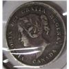 Image 2 : 1896 CANADA VICTORIAN SILVER FIVE CENT