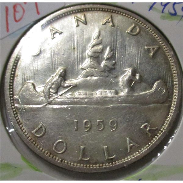1959 CANADA SILVER DOLLAR