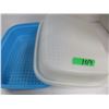 Image 1 : BLUE TUPPERWARE STORAGE CONTAINER