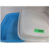 Image 2 : BLUE TUPPERWARE STORAGE CONTAINER