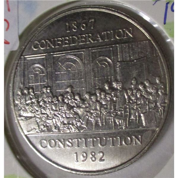 1867 - 1982 CONFEDERATION CONSTITUTION CANADA DOLLAR