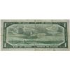 Image 2 : 1954 DEVILS FACE SCARCE CANADA LEGAL TENDER $1 BILL