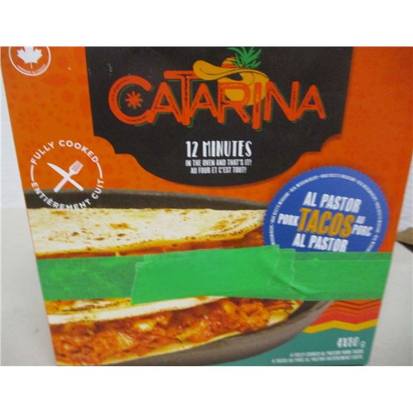 FROZEN:  CANTINA PORK TACOS (4 X 80G) - BOX