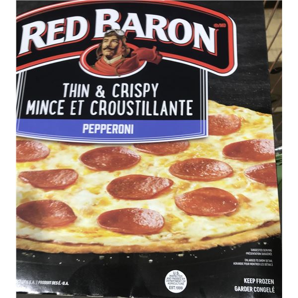 FROZEN:  RED BARON PEPPERONI PIZZA (447G)