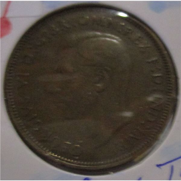1948 KING GEORGE VI LARGE PENNY TOKEN