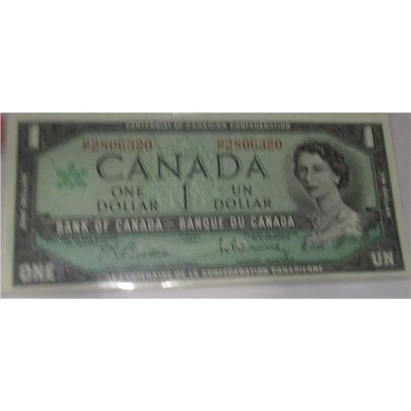 1967 CANADA CENTENNIAL LEGAL TENDER CANADA DOLLAR BILL