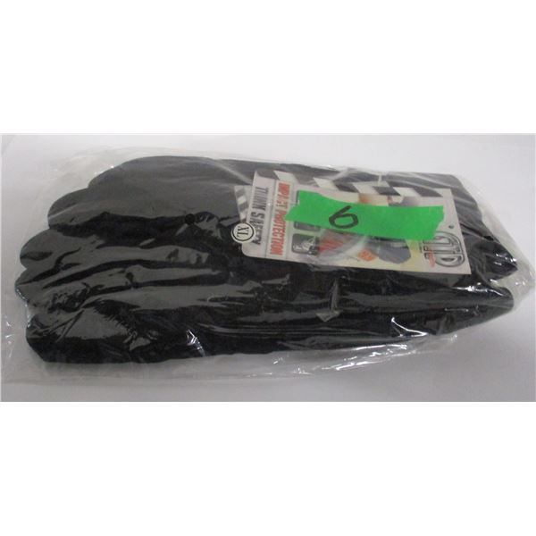 FREIGHT DAMAGE (AS IS):  IMPACT PROTECTION GLOVES (SIZE XL) - PAIR