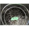 Image 4 : PAIL C/W RING TAIL NAILS & ASSORTED HARDWARE